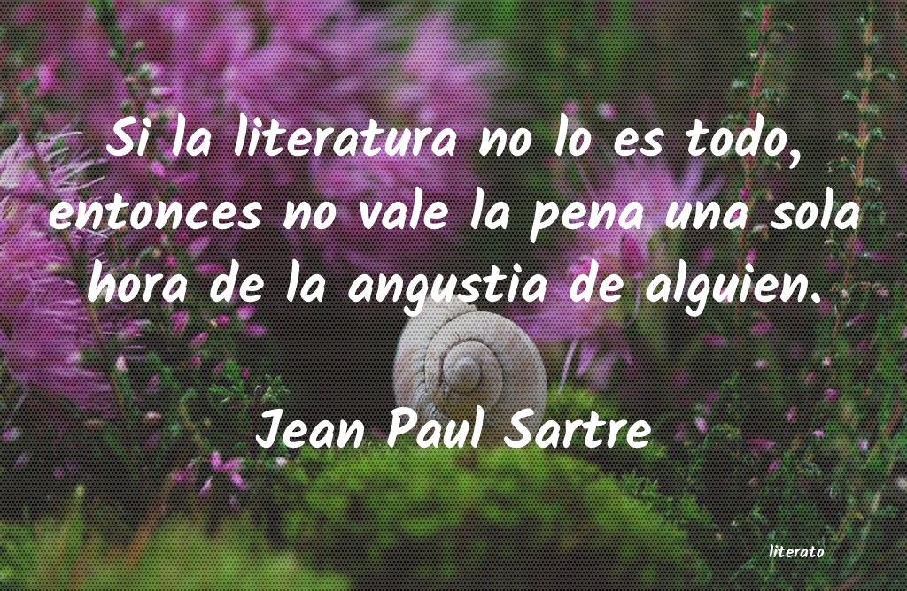 frases de Jean Paul Sartre