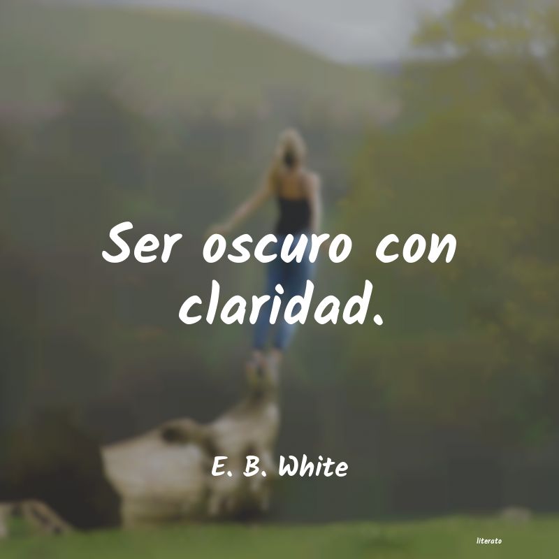 frases de E. B. White