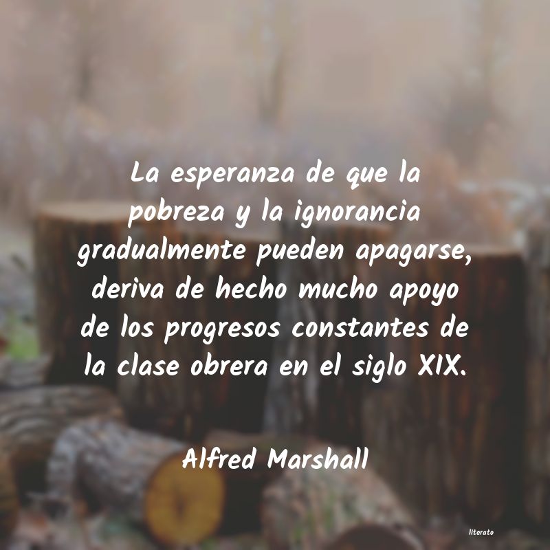 Frases de Alfred Marshall