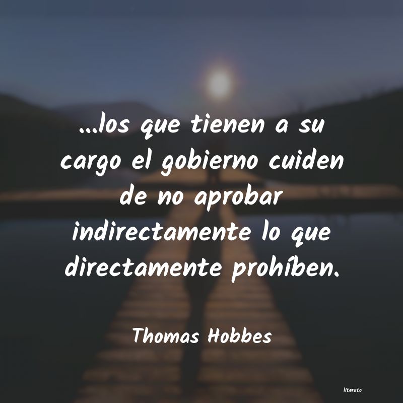 frases de Thomas Hobbes