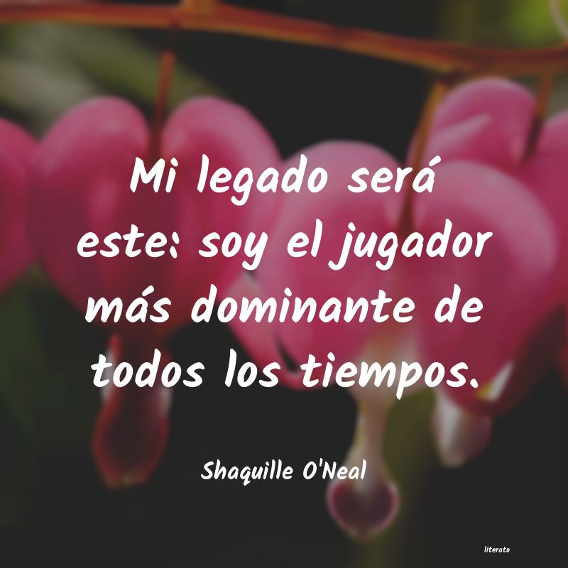 frases de Shaquille O'Neal