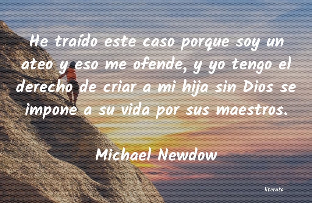 frases de Michael Newdow