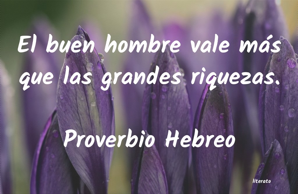 Frases de Proverbio Hebreo