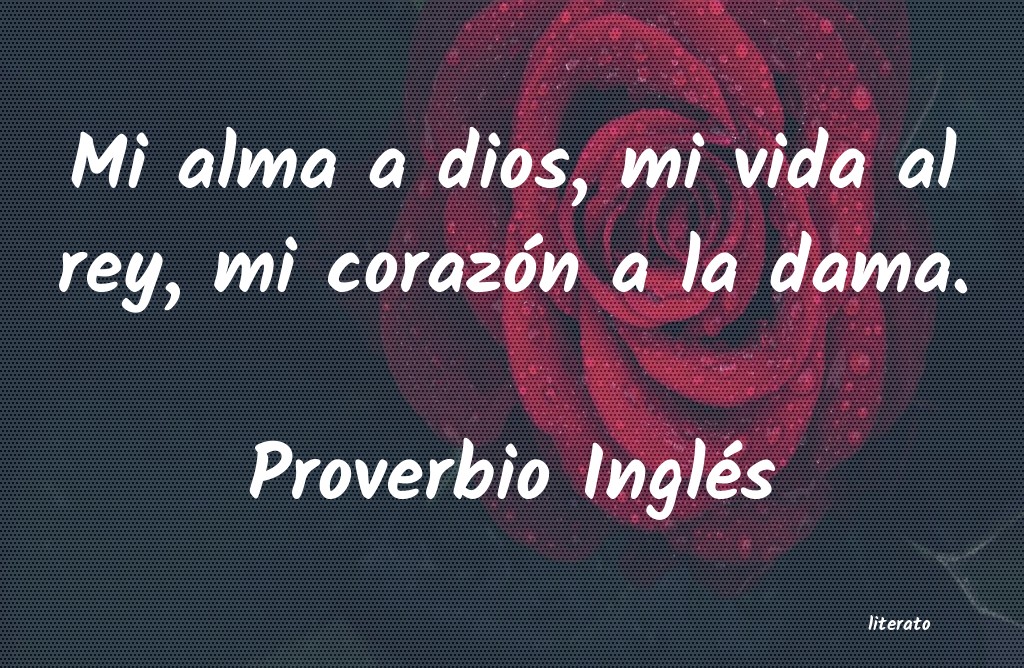 Frases de Proverbio Inglés