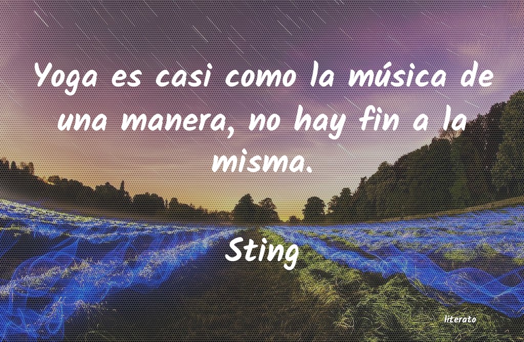 Frases de Sting