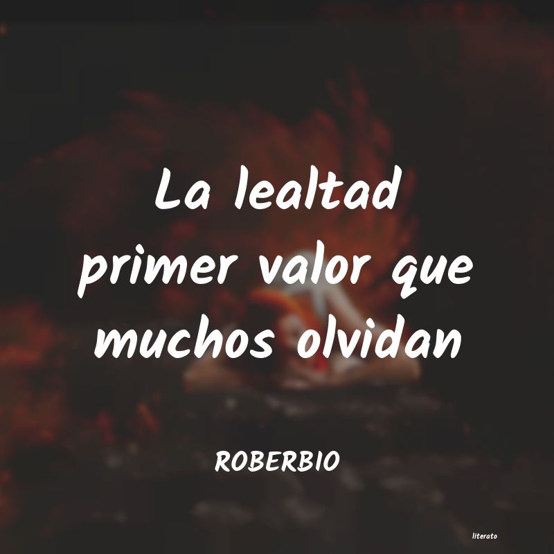 Frases de ROBERBIO