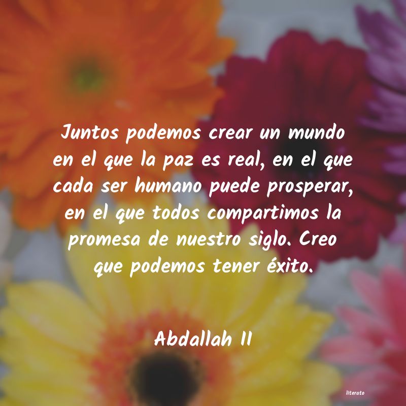 Frases de Abdallah II