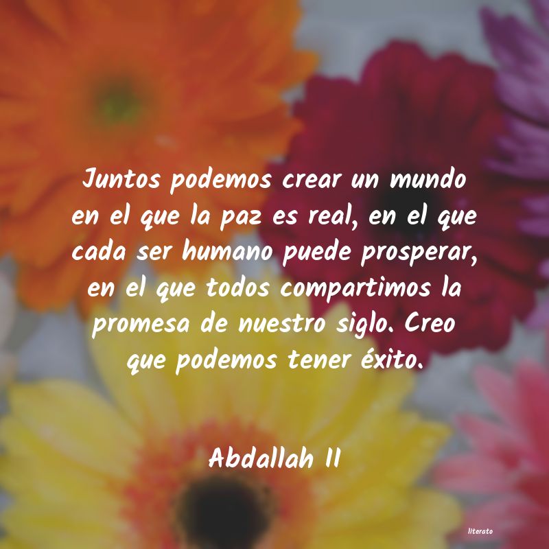 frases de Abdallah II