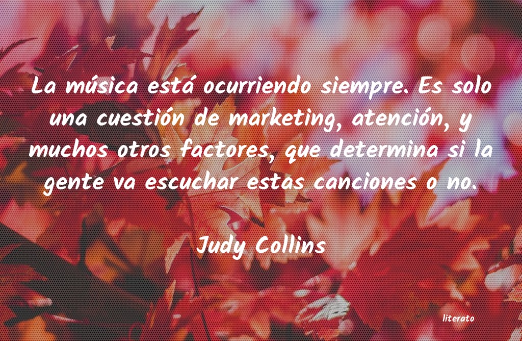 frases de Judy Collins