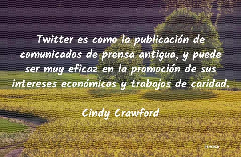 Frases de Cindy Crawford