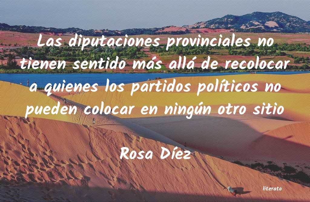 frases de Rosa DÃez