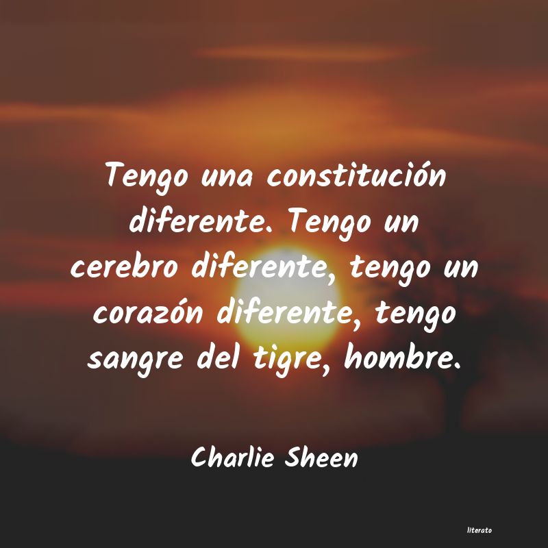 frases de Charlie Sheen