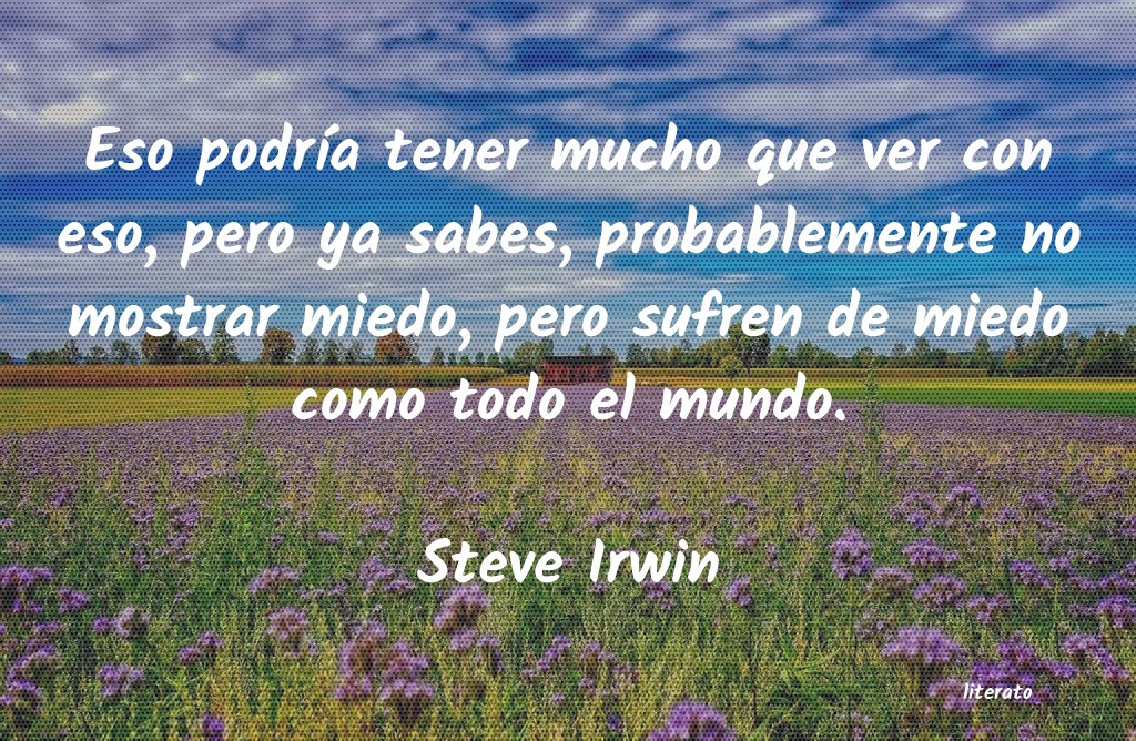 Frases de Steve Irwin