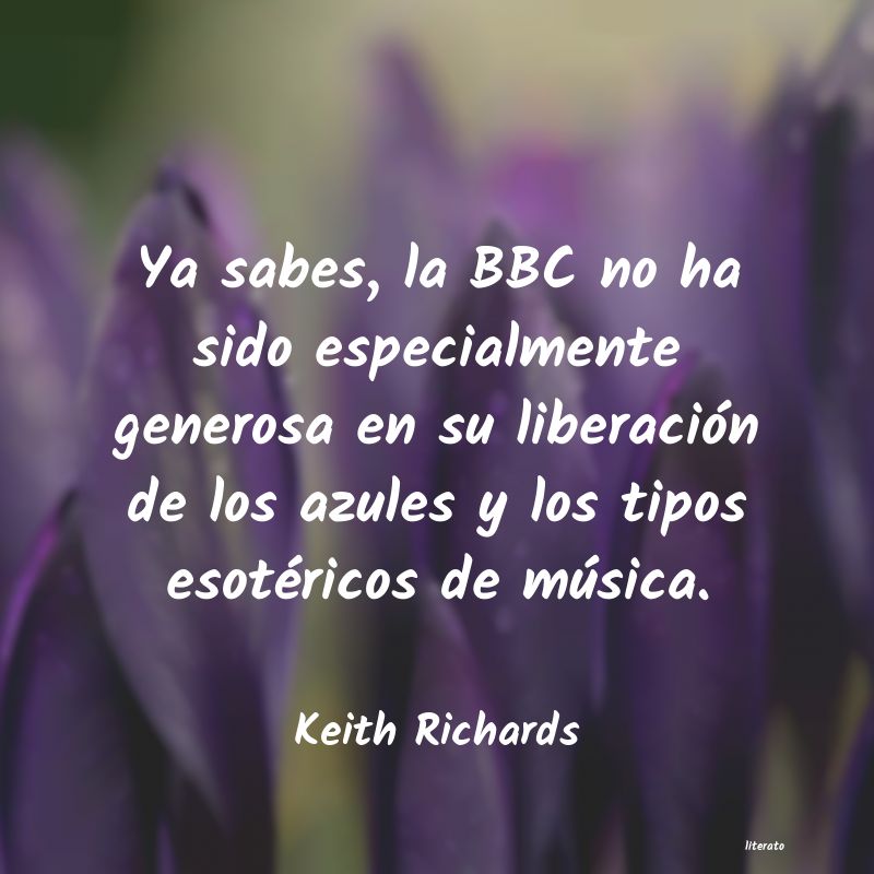 Frases de Keith Richards