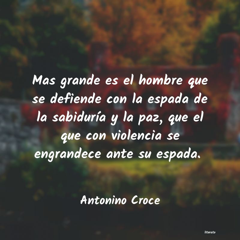 Frases de Antonino Croce