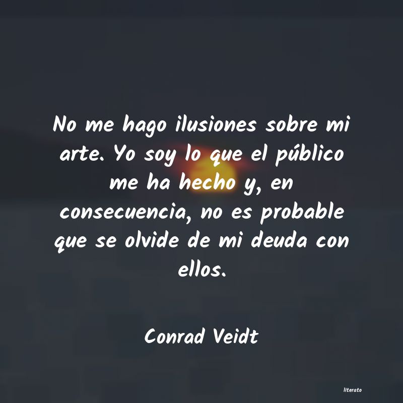 frases de Conrad Veidt