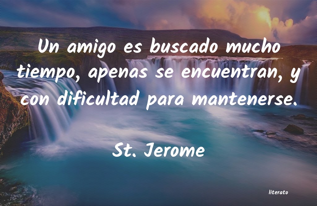 Frases de St. Jerome