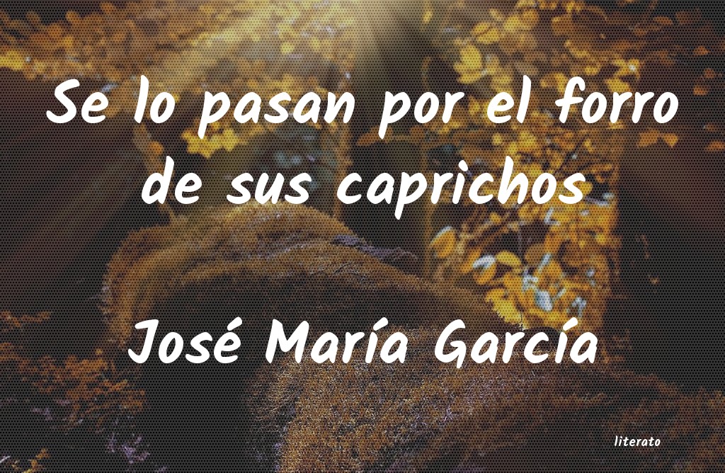 frases de José MarÃa GarcÃa