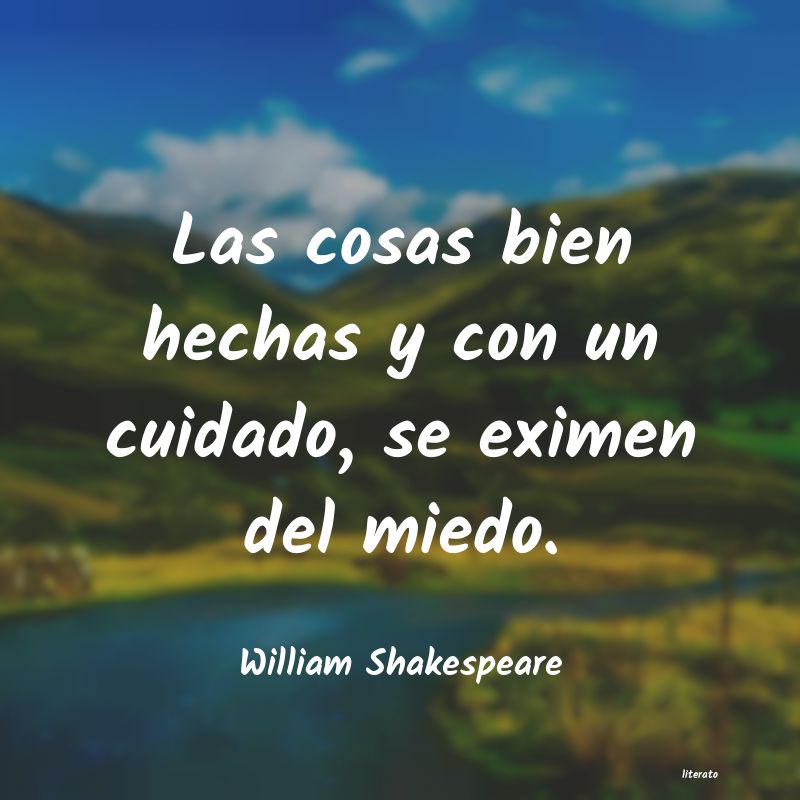 frases de William Shakespeare
