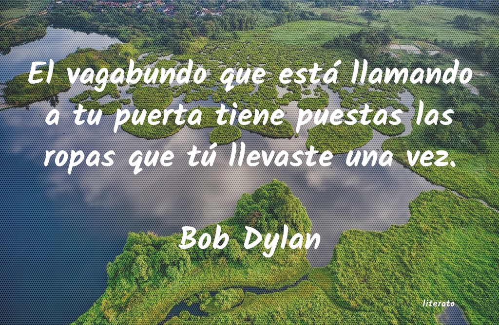 frases de Bob Dylan