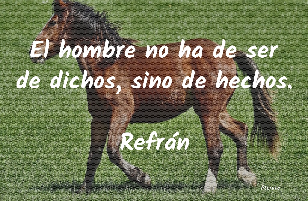 Frases de Refrán