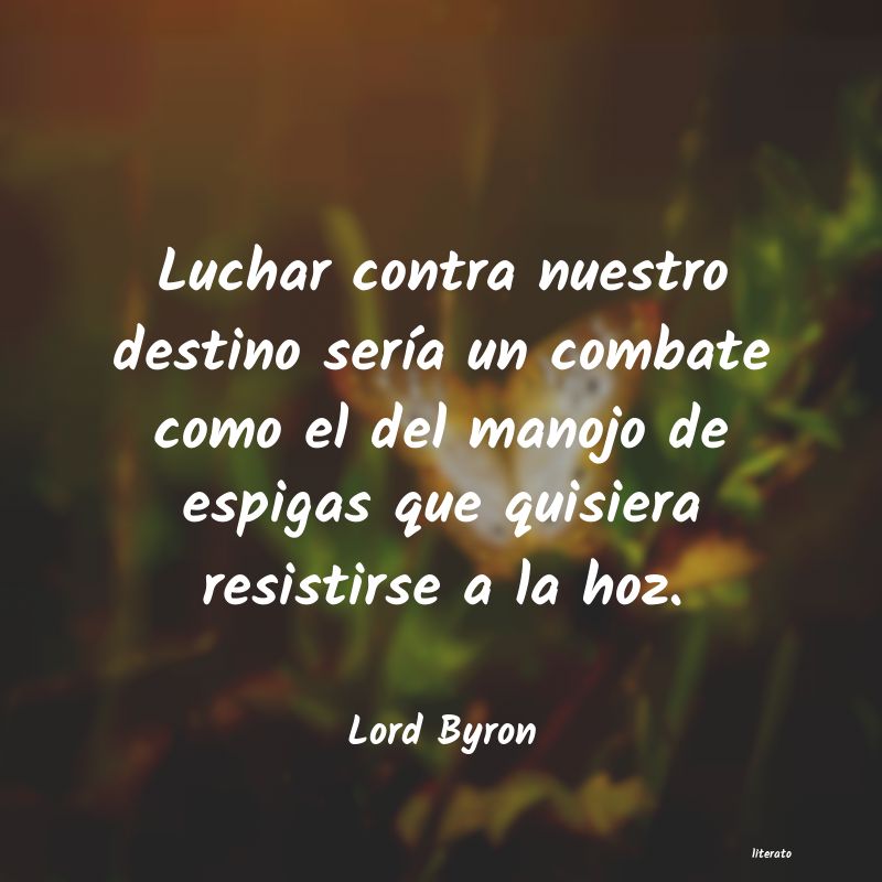 frases de Lord Byron
