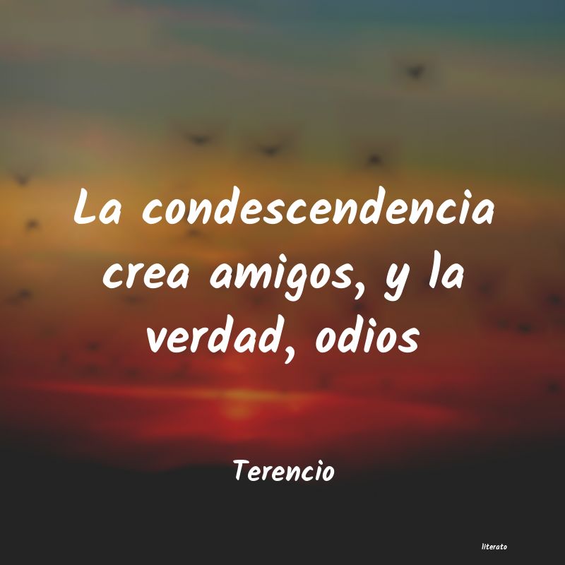 Frases de Terencio