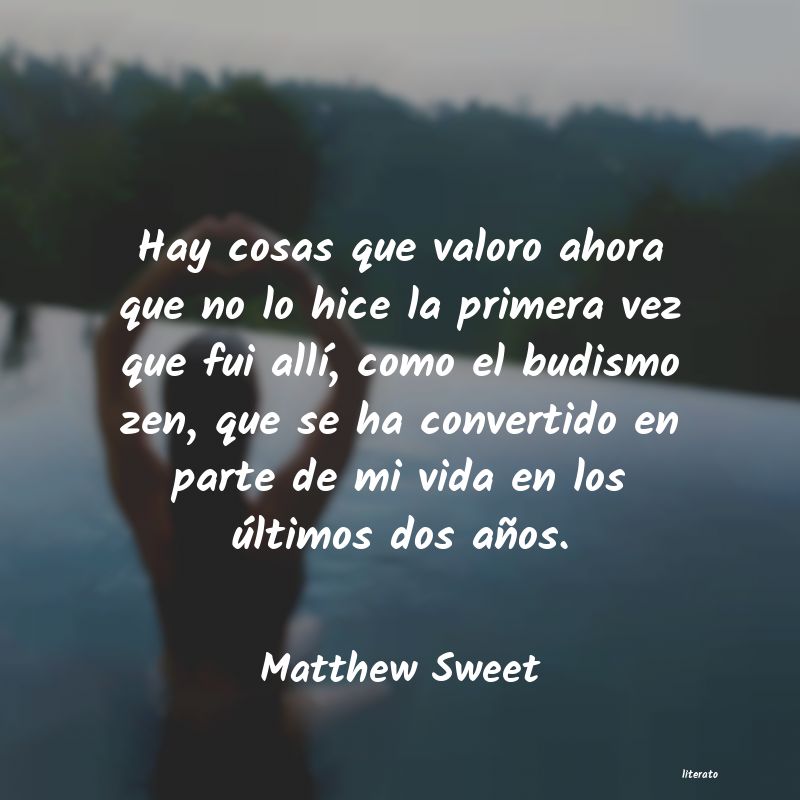 Frases de Matthew Sweet