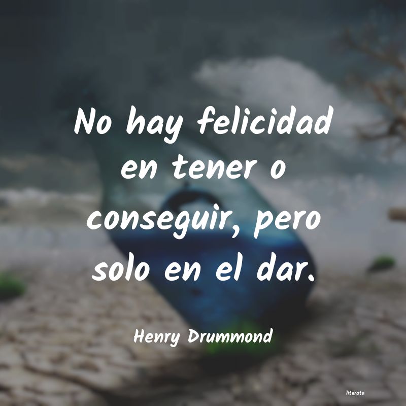 frases de Henry Drummond