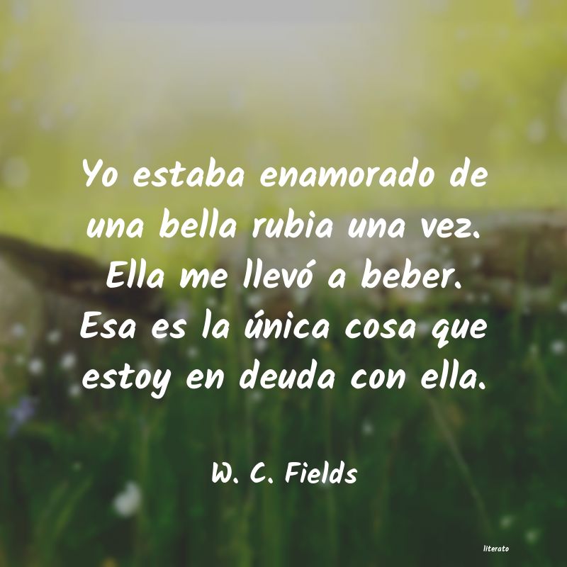 frases de W. C. Fields
