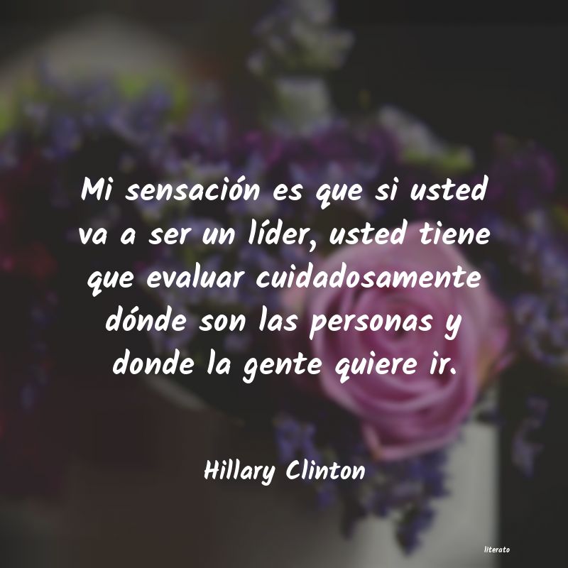 Frases de Hillary Clinton