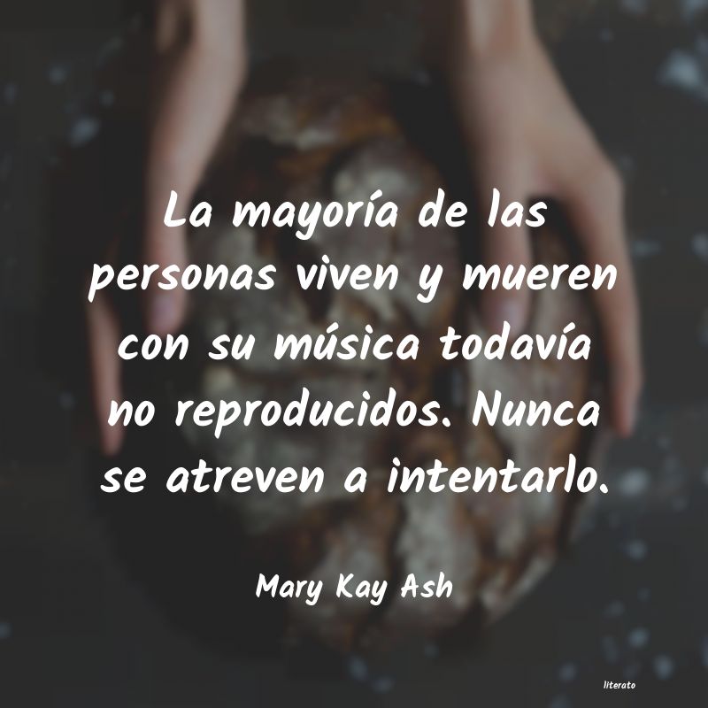 Frases de Mary Kay Ash