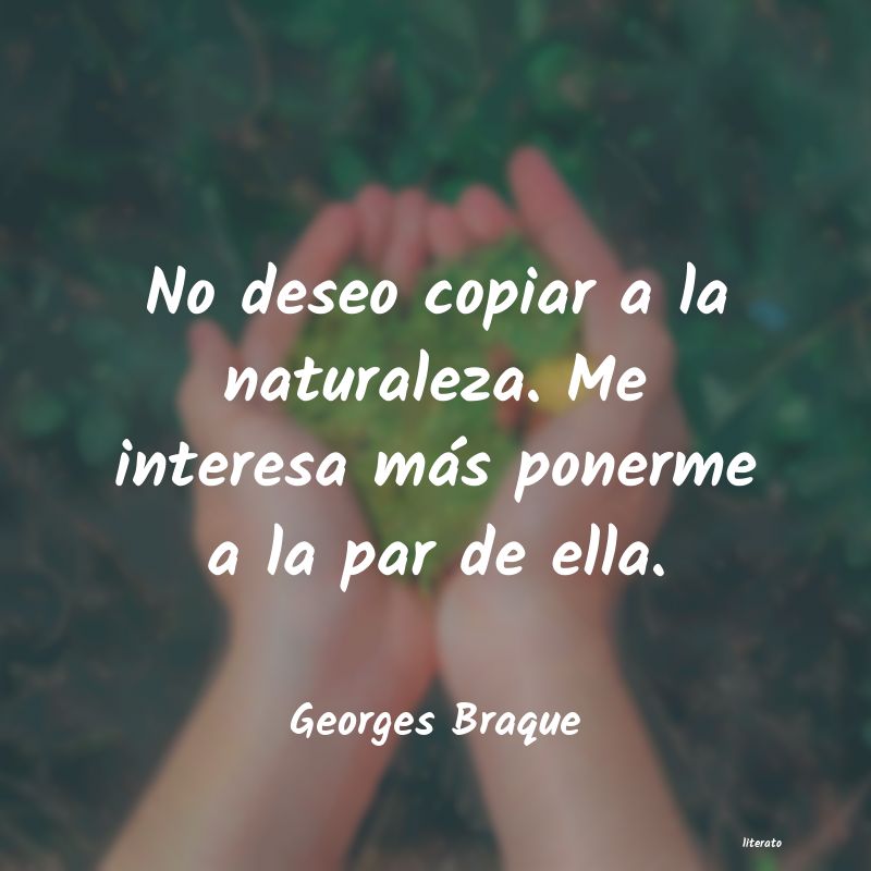 Frases de Georges Braque