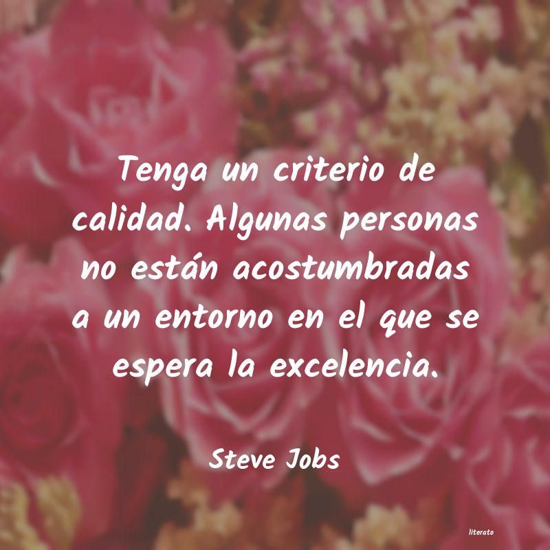 Frases de Steve Jobs