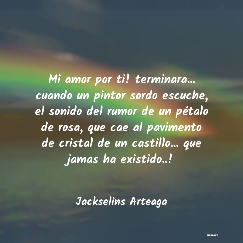 frases de Jackselins Arteaga