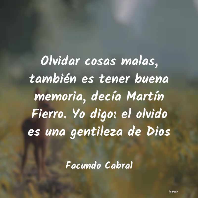 Frases de Facundo Cabral