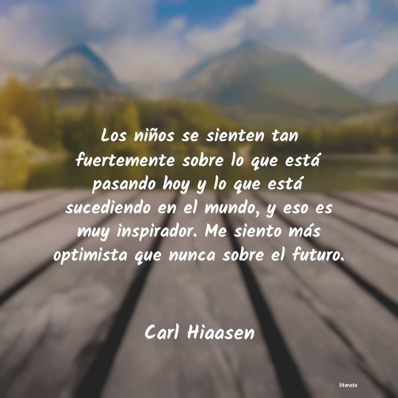 Frases de Carl Hiaasen