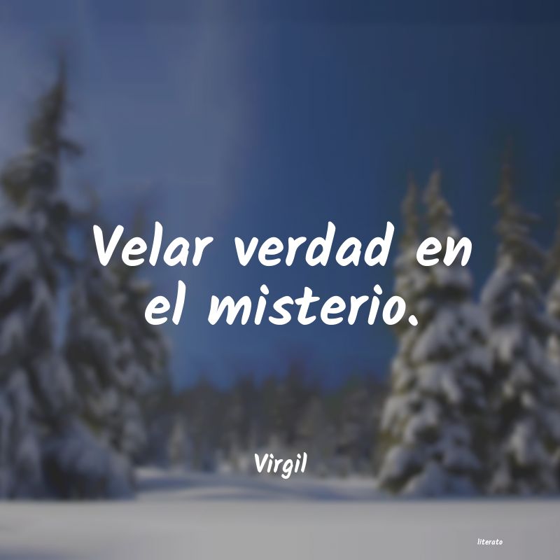 frases de Virgil