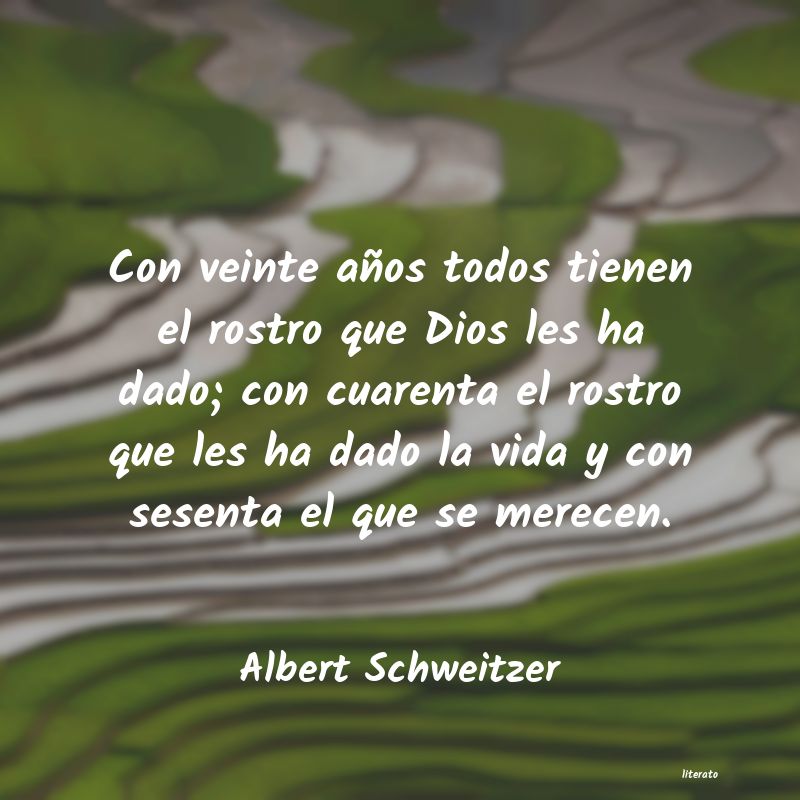 Frases de Albert Schweitzer