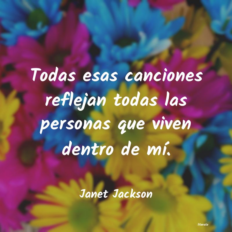 Frases de Janet Jackson