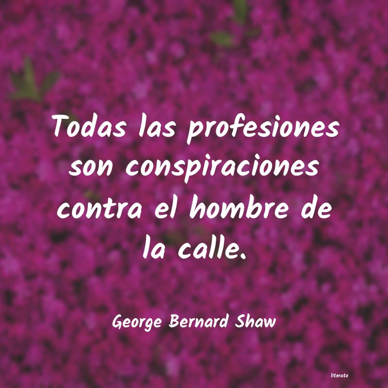 Frases de George Bernard Shaw