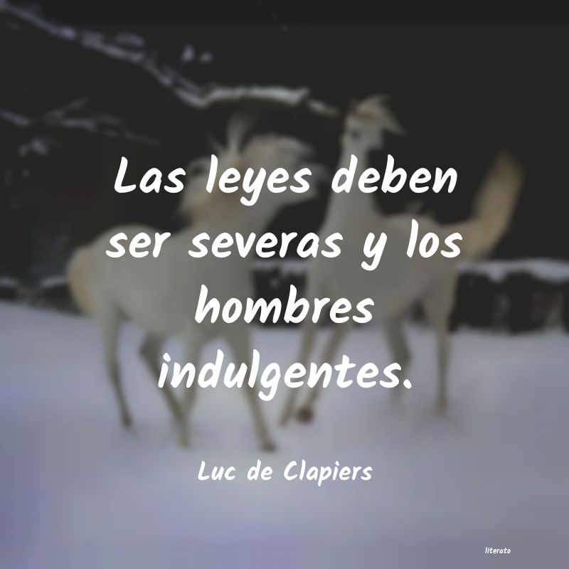 frases de Luc de Clapiers