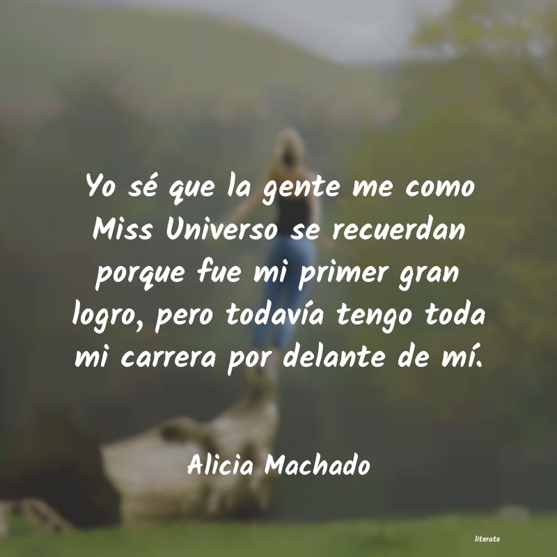 Frases de Alicia Machado