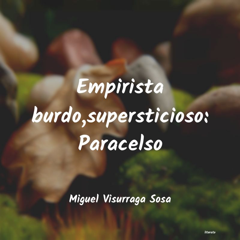 frases de Miguel Visurraga Sosa