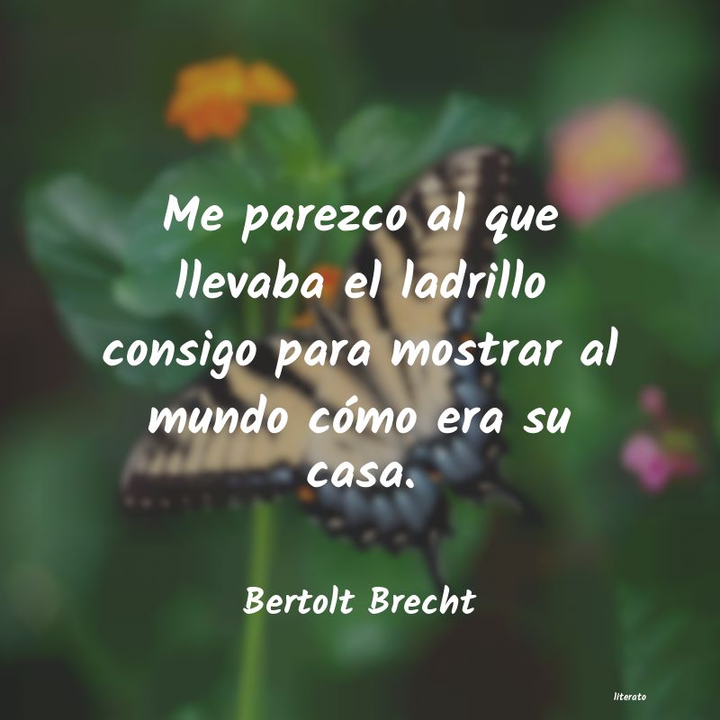 Frases de Bertolt Brecht