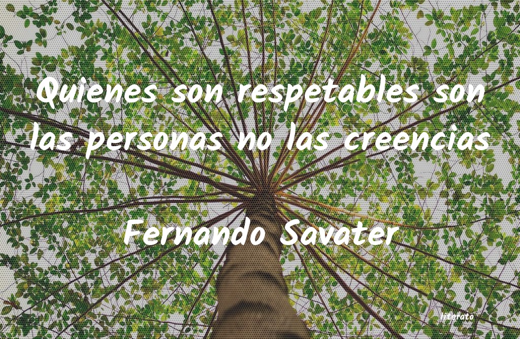 frases de Fernando Savater