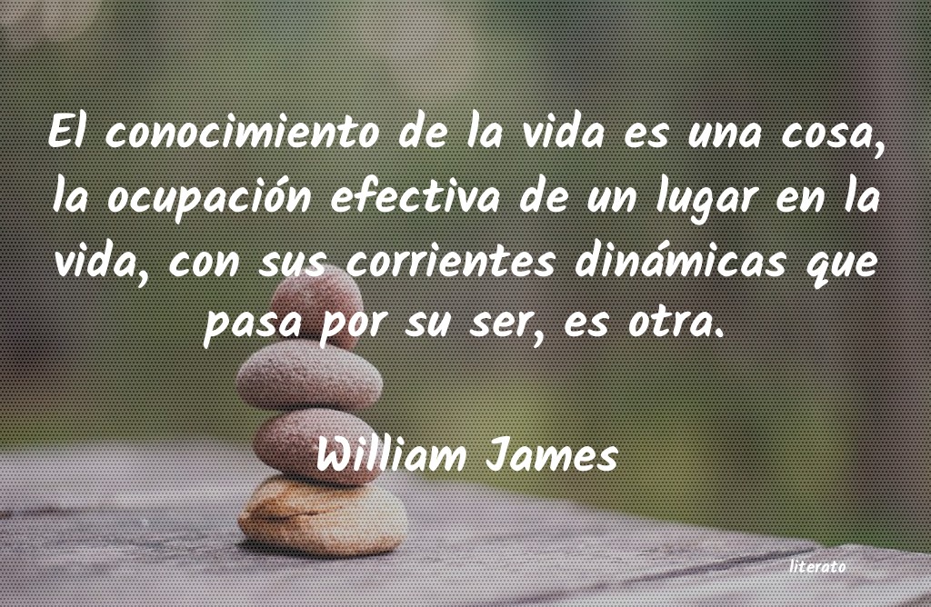 Frases de William James