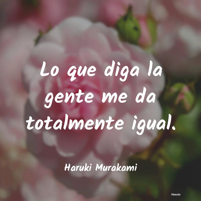 Frases de Haruki Murakami