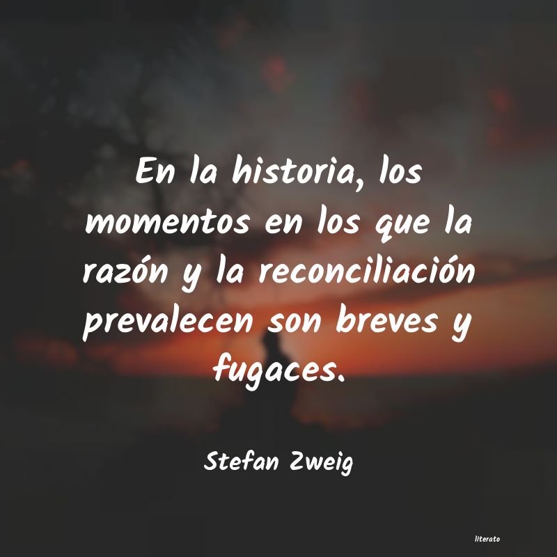 Frases de Stefan Zweig