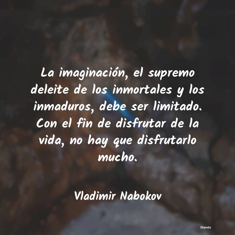 Frases de Vladimir Nabokov